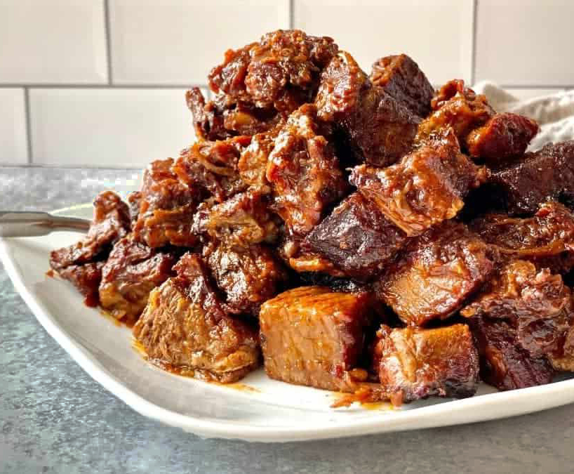 B's Chuck Roast Burnt Ends Crazily Ever After