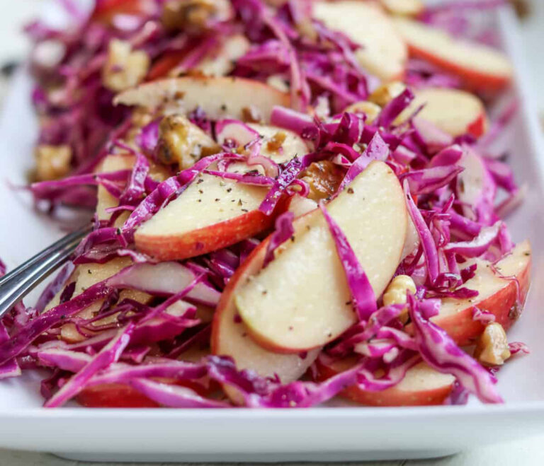 Vibrant Red Cabbage Salad